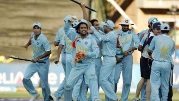 On This Day in 2007: MS Dhoni-led team India won inaugural T20 World Cup edition beating Pakistan in final