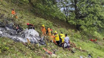 Chopper crashes near Kedarnath, all seven on board killed