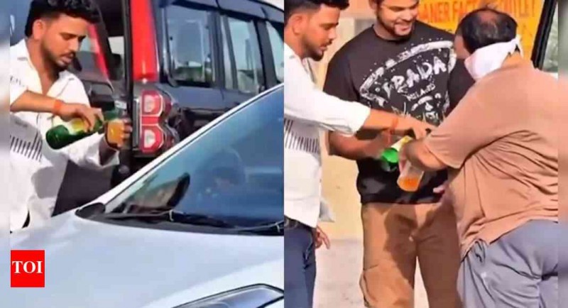Booze distribution on Nirjala Ekadashi sparks outrage in Jaipur; influencer ‘Lappu Sachin’ among 7 held, cops say act was for online fame